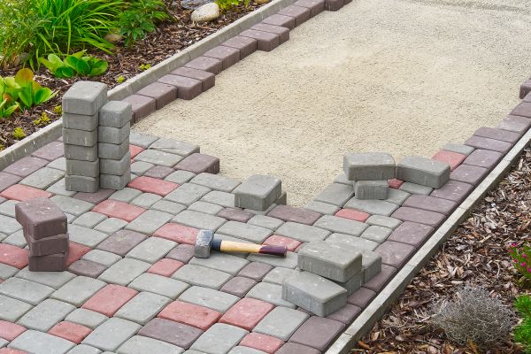 Paver Walkway Installation in Parker
