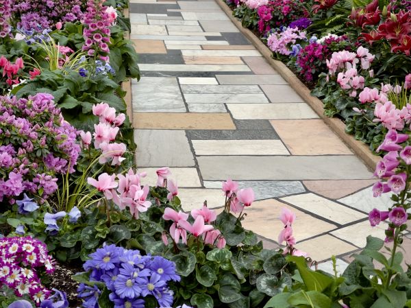 Garden Path Installation in Parker