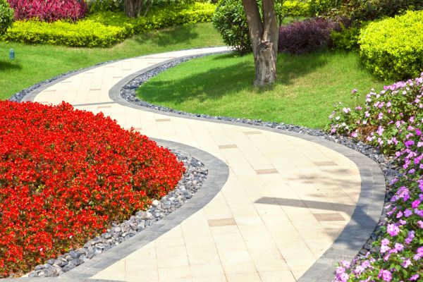 Garden Walkway Installation in Parker