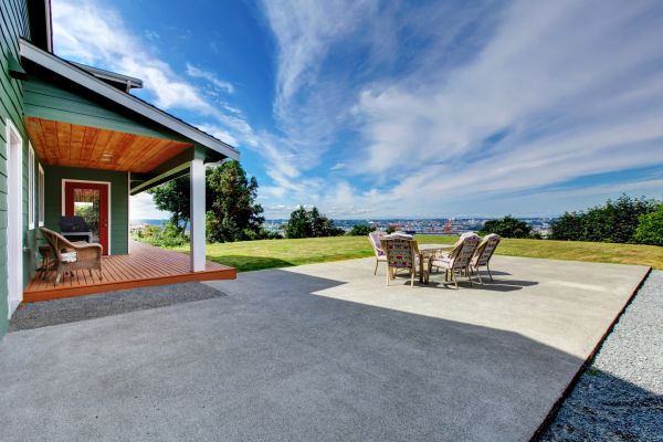 Backyard Paving in Parker
