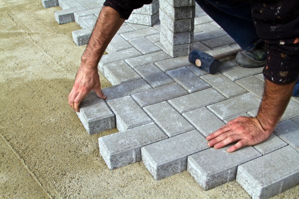 Concrete Paver Installation in Parker