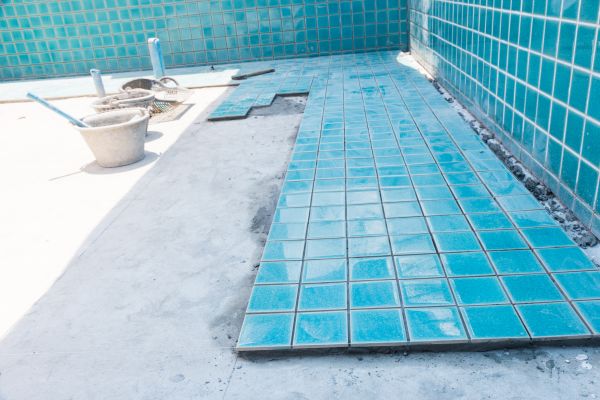 Pool Flooring Installation in Parker