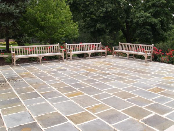 Slate Patio Installation in Parker